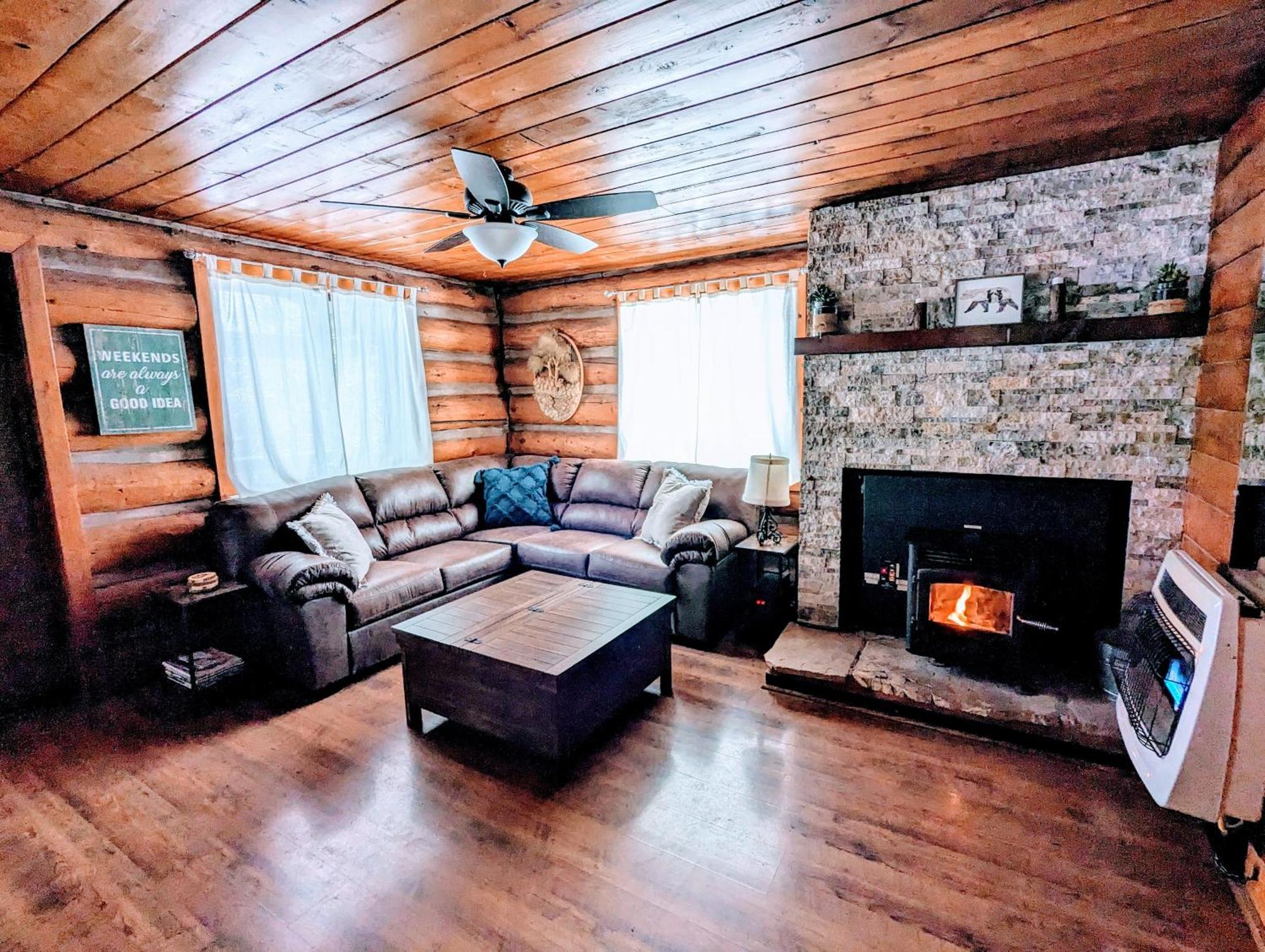 Cozy Cub Log Cabin - Year Round Tranquil Beauty Villa Pinetop-Lakeside Eksteriør bilde