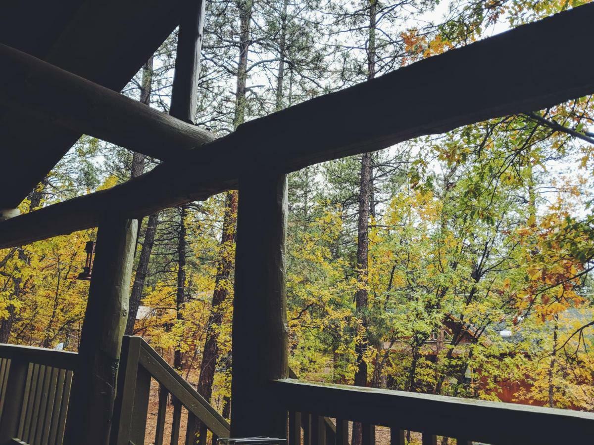 Cozy Cub Log Cabin - Year Round Tranquil Beauty Pinetop-Lakeside Eksteriør bilde